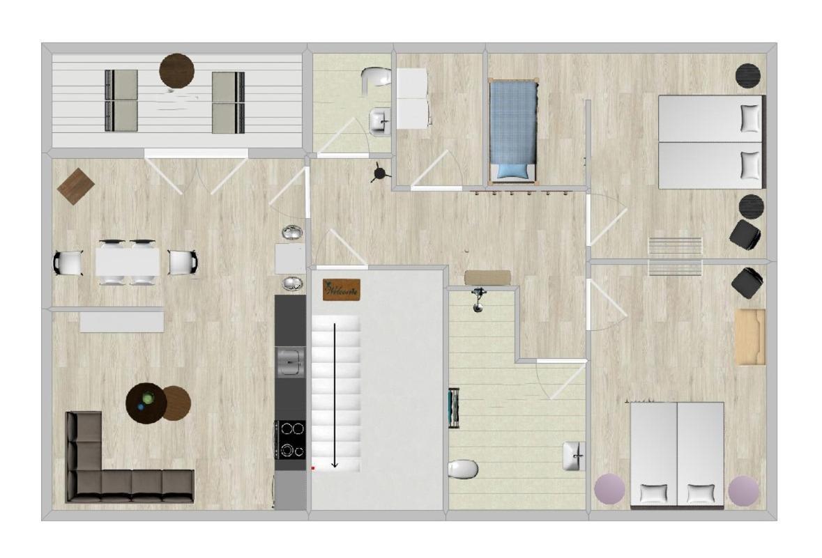 Schoenes Penthouse Duemmer See - Lembruch Hude  ภายนอก รูปภาพ